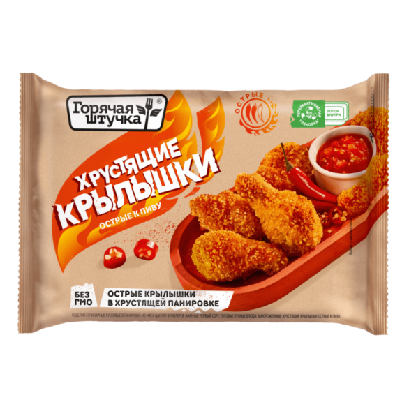 "ГОРЯЧАЯ ШТУЧКА" хрустящие крылышки острые к пиву